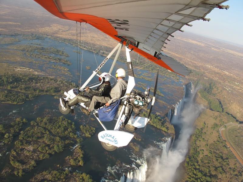 Exhilarating and unforgettable flight of angels over Victoria Falls